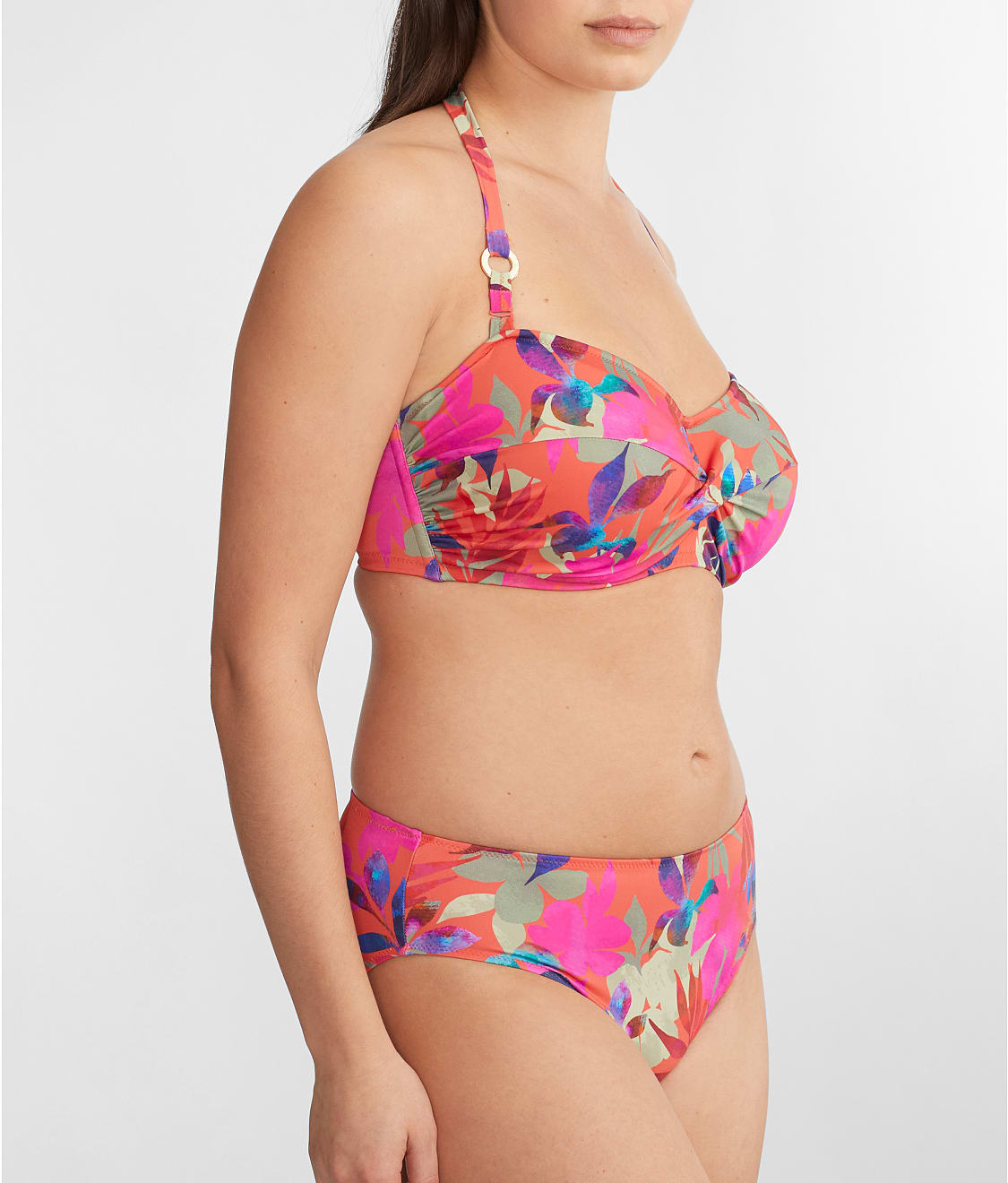 Playa Del Carmen Twist Bandeau Bikini Top thumbnail 3