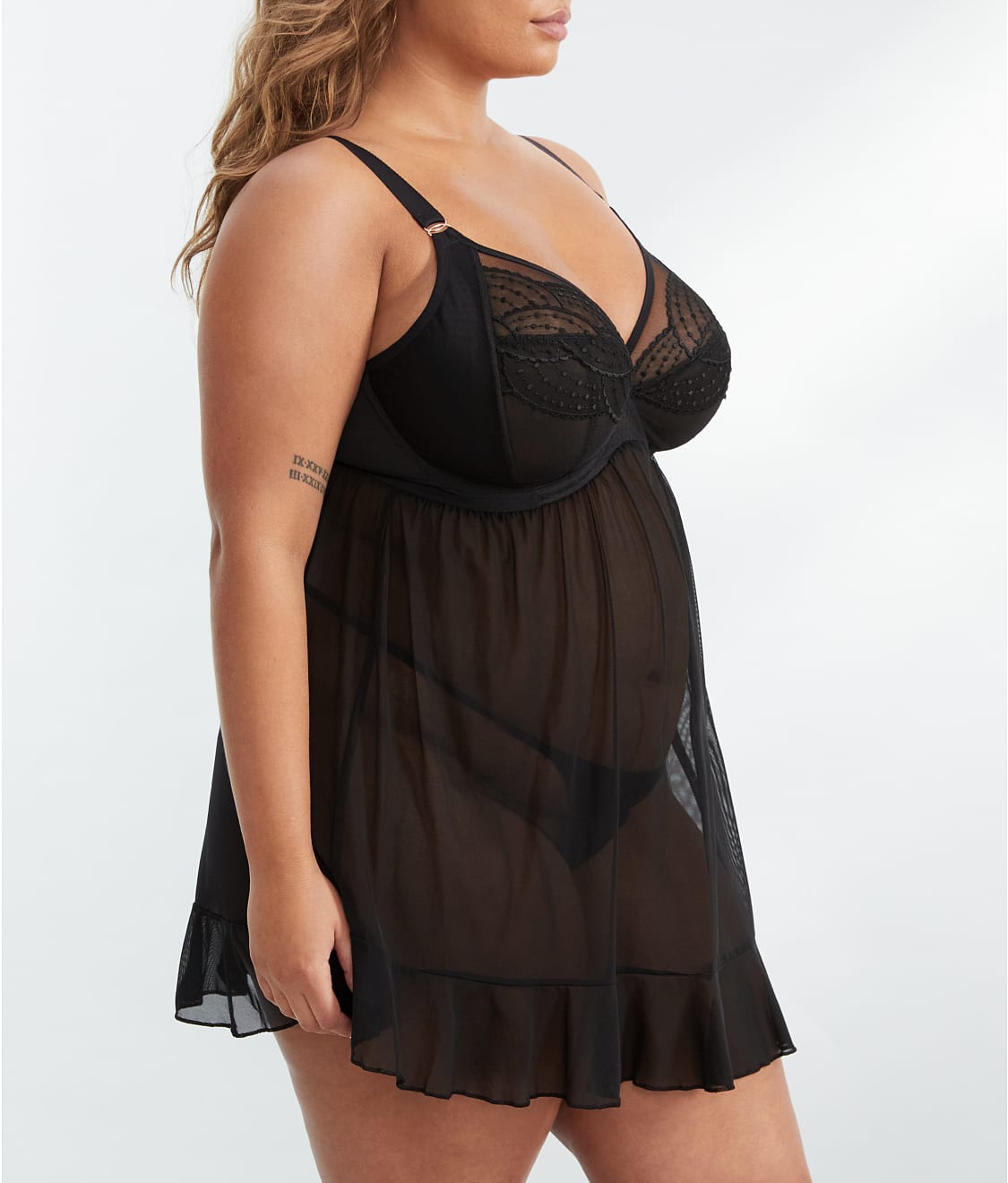 Priya Plunge Babydoll thumbnail 3