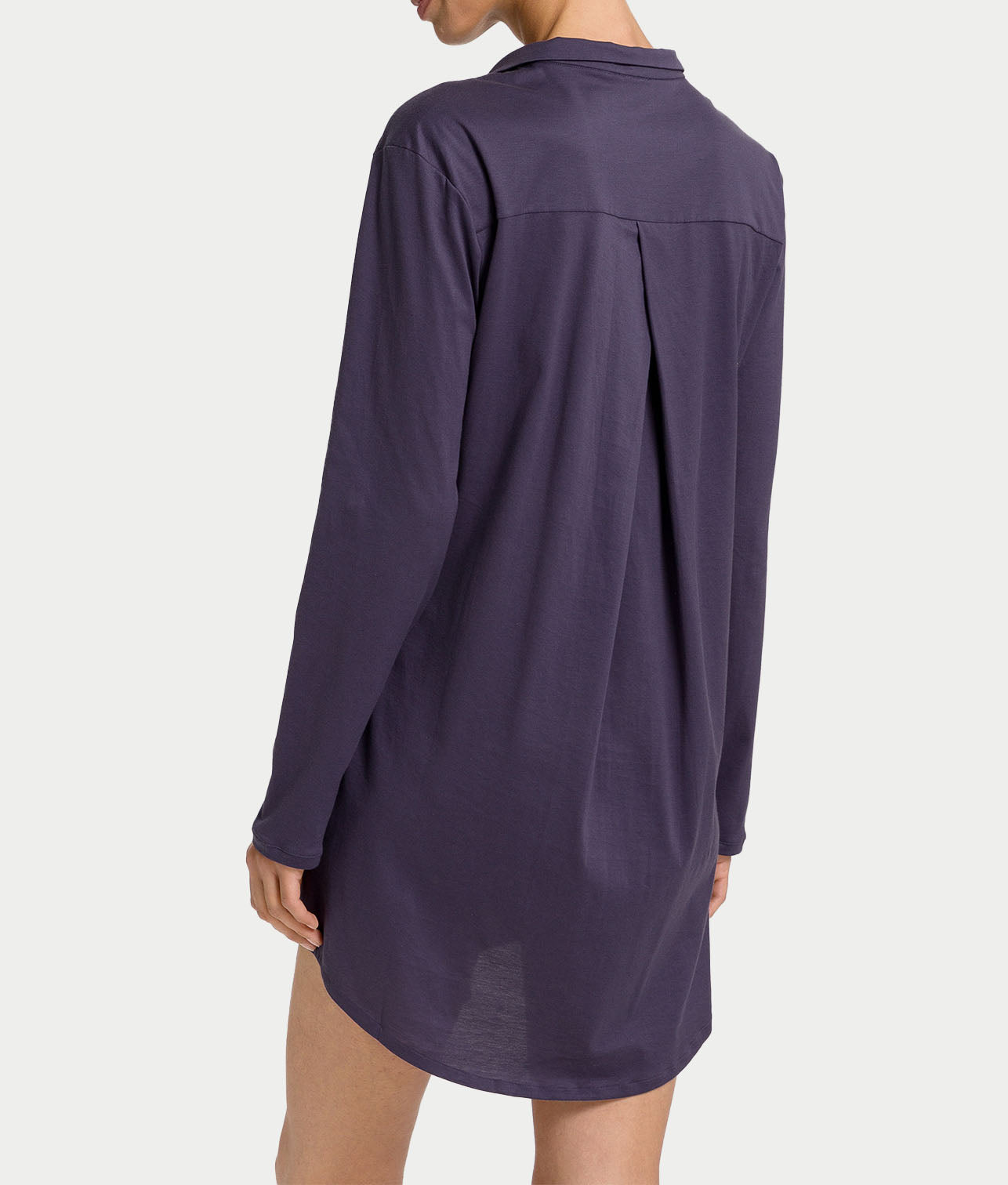 Cotton Deluxe Button-Front Sleep Shirt thumbnail 2