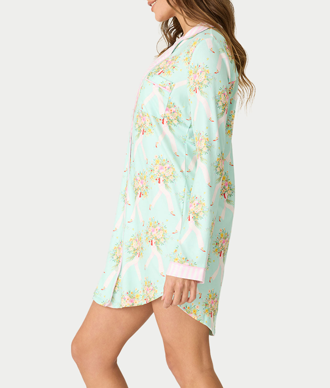 Adrian Valencia Knit Sleep Shirt thumbnail 3