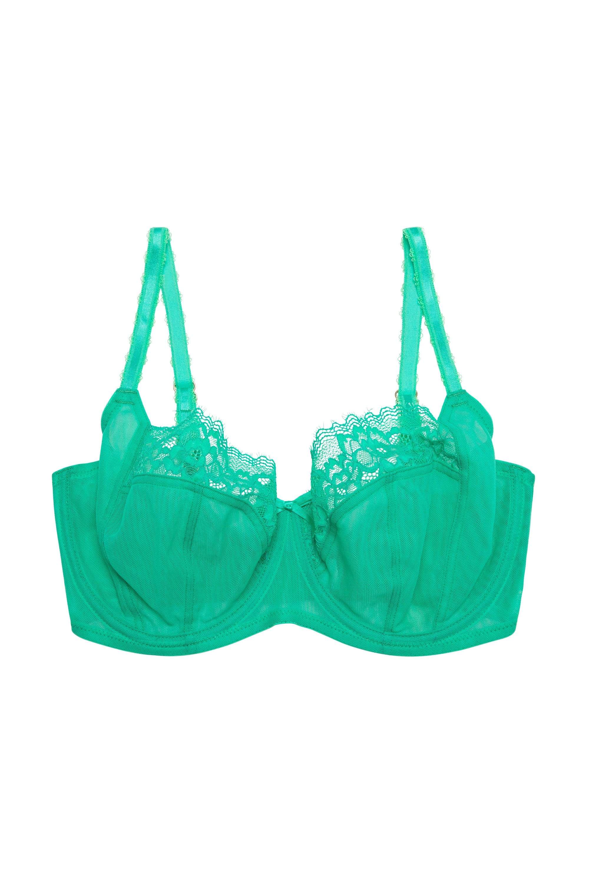 Rosalyn Emerald Green Balcony Bra thumbnail 2