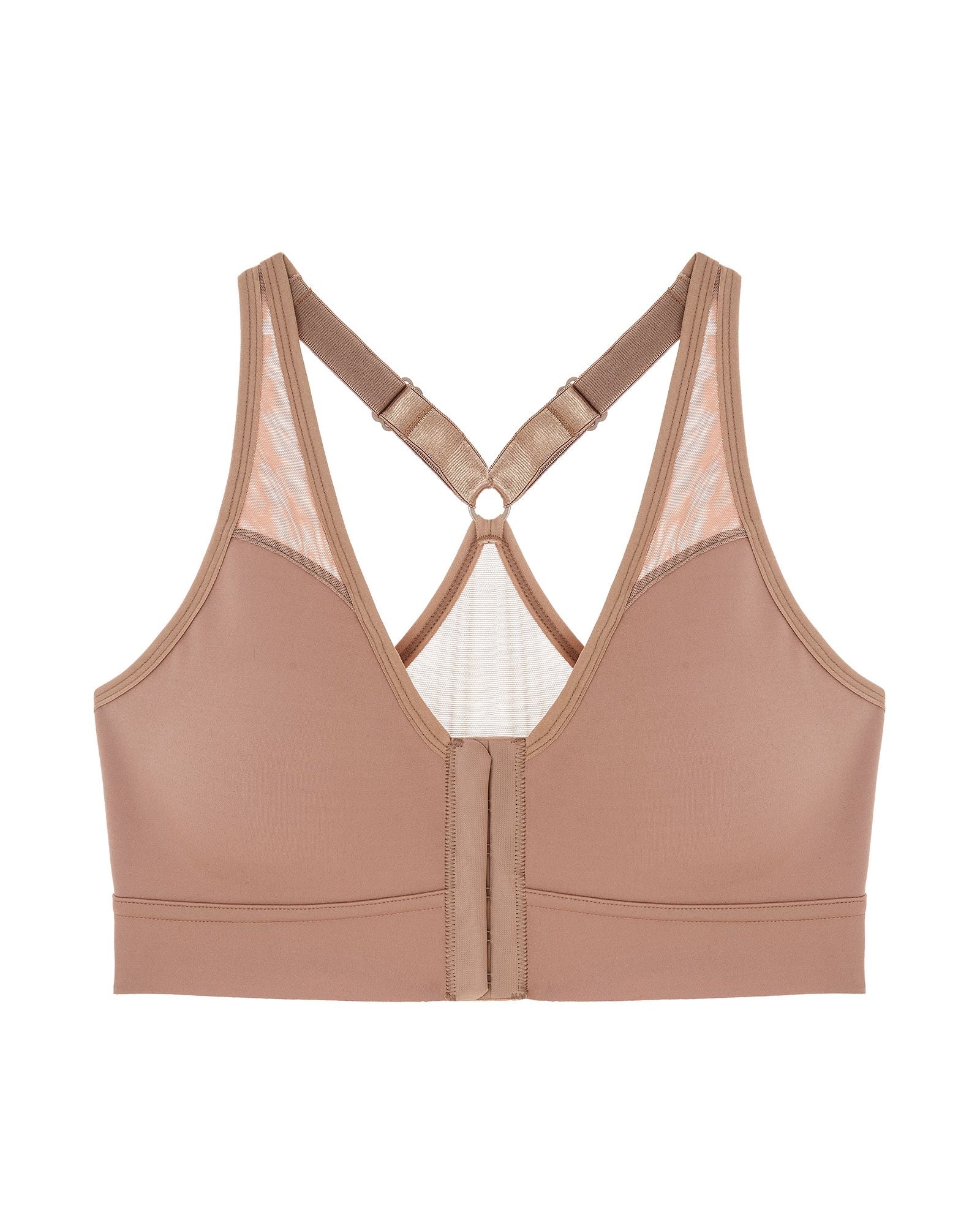 Bianca Pocketed Compression Front Close Wireless Bra