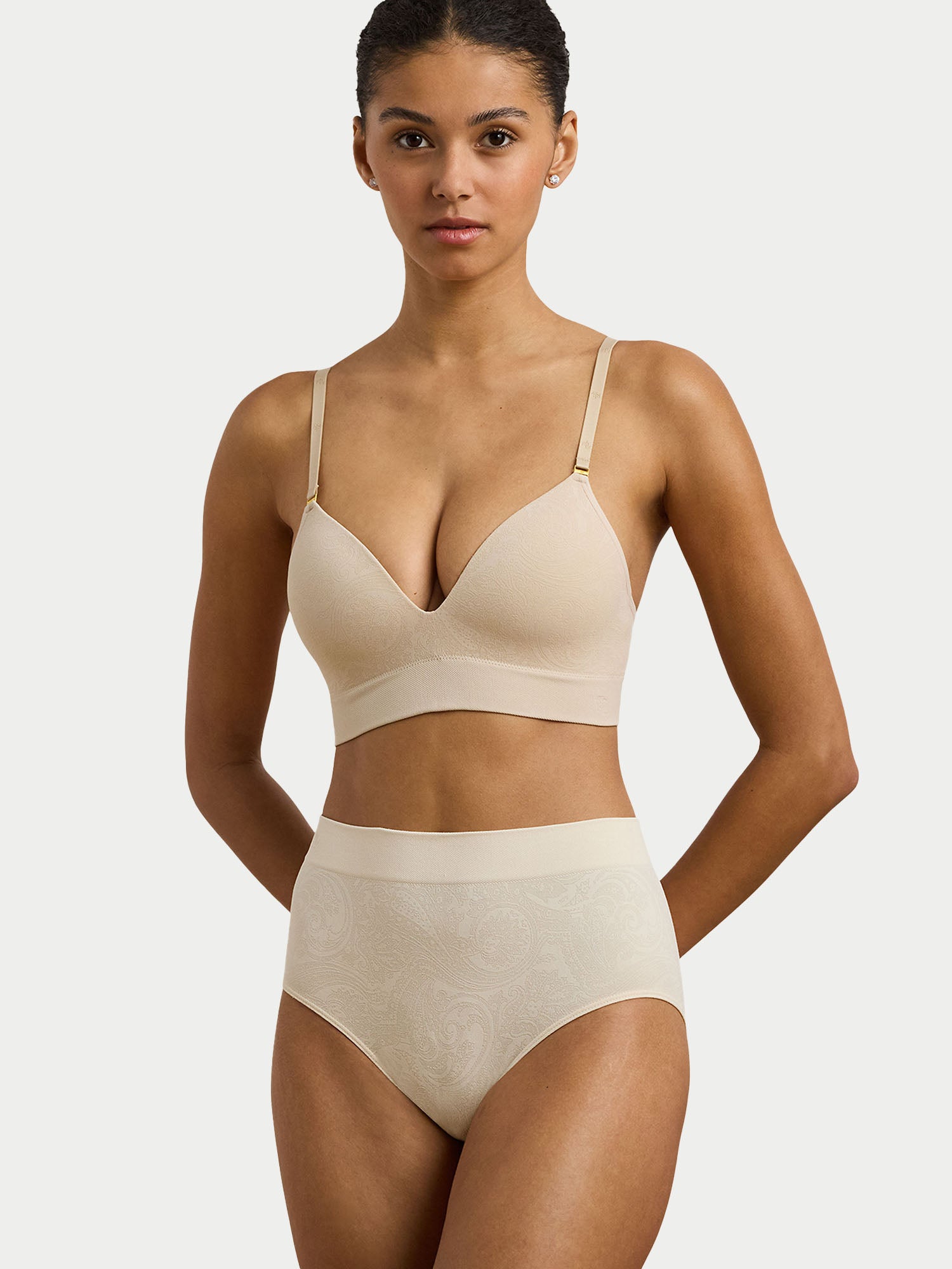 Paisley Seamless Brief
