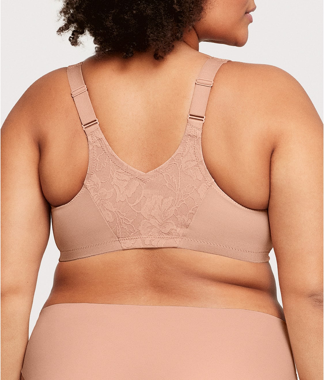 WonderWire Lacey T-Back Front-Close Bra thumbnail 2
