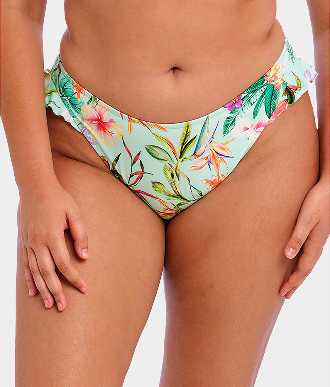 Plus Size Sunshine Cove Hi-Cut Bikini Bottom thumbnail 3