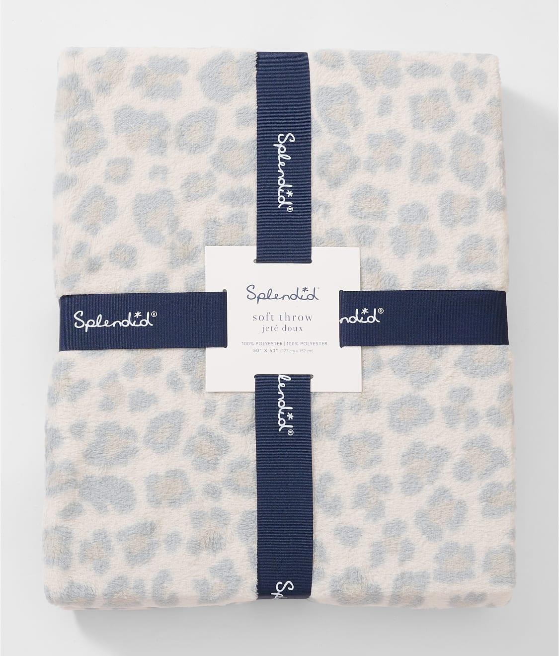 Leopard Plush Throw thumbnail 3