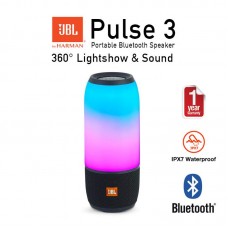 JBL Pulse 3 Waterproof Bluetooth Speaker with 360° Lightshow