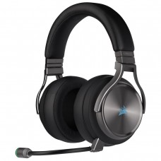 Corsair Virtuoso SE High-Fidelity 7.1 Surround Sound RGB Wireless Gaming Headphone Gunmetal