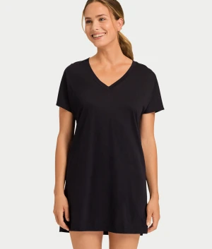 Laura Cotton Blend V-Neck Bigshirt