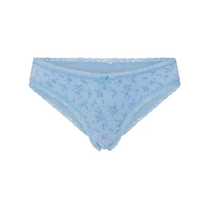 LIGHTWEIGHT COTTON LACE BRIEF | SURF DAINTY FLORAL PRINT
