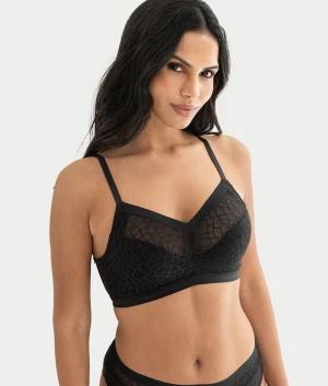 Geo Sculpt Wire-Free Bra