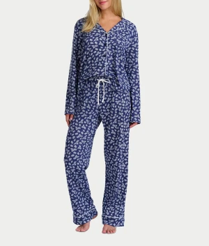 Jolly & Bright Long Sleeve Notch Pajama Set