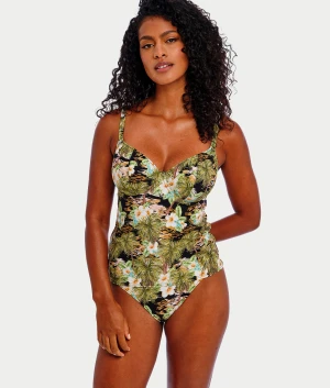 Bahama Shores Underwire Plunge Tankini Top