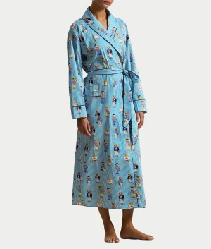 Heritage Polo Bear Woven Robe