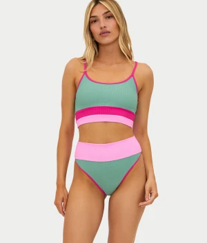 Eva Longline Bikini Top