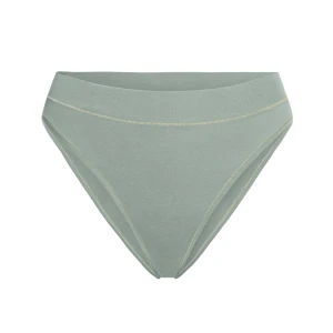 COTTON JERSEY CHEEKY TANGA | MINERAL