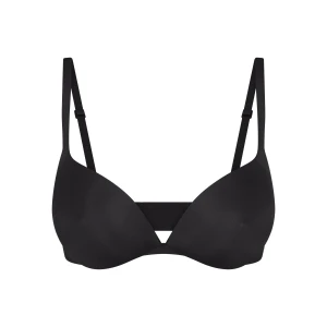 SKIMS ULTIMATE NIPPLE WIRELESS PUSH-UP BRA | ONYX