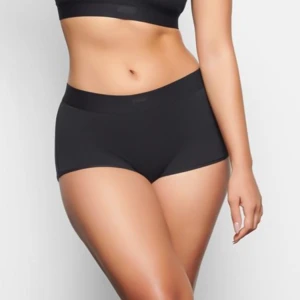 European Boxer Style Breathable Solid Colour Cotton Panties for Women