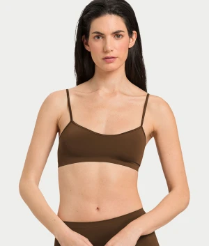 Touch Feeling Spaghetti Crop Top