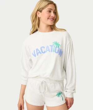 Vacay Vibes Knit Pajama Set