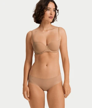 Invisible Cotton Cotton Blend High Cut Brief