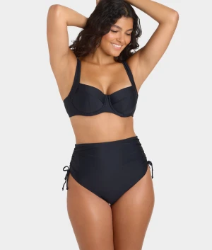 Signature Midi Gather Adjustable Bikini Bottom