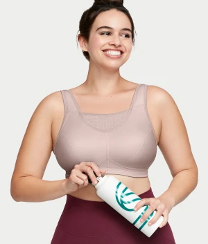 No-Bounce Cami Elite Wire-Free Sports Bra