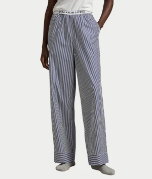 Woven Striped Pajama Pants