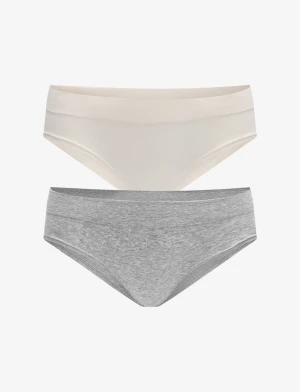Seamless Stretch Cotton Hipster - 2 Pack
