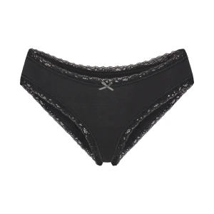 LIGHTWEIGHT COTTON LACE BRIEF | SOOT