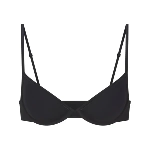 EVERYDAY COTTON UNLINED DEMI BRA | ONYX