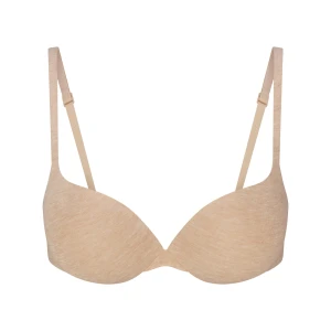 EVERYDAY COTTON ULTIMATE TEARDROP PUSH-UP BRA | CLAY HEATHER