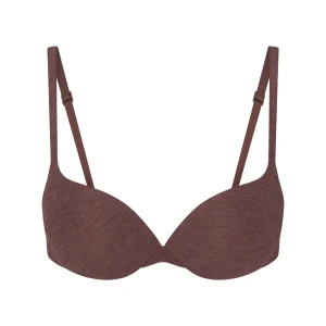 EVERYDAY COTTON ULTIMATE TEARDROP PUSH-UP BRA | COCOA HEATHER