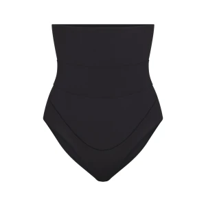 FITS EVERYBODY MATERNITY BANDED HIGH-WAISTED BRIEF | ONYX
