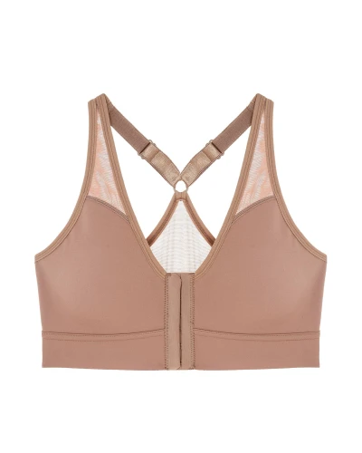 Bianca Pocketed Compression Front Close Wireless Bra