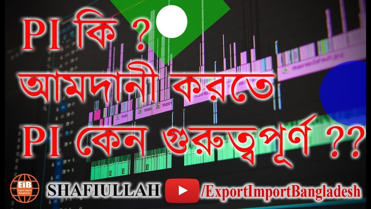 PI কি আমদানিতে PI এর গুরুত্ব কেন বেশি ? What is Proforma Invoice ? Why Proforma Invoice is important ?