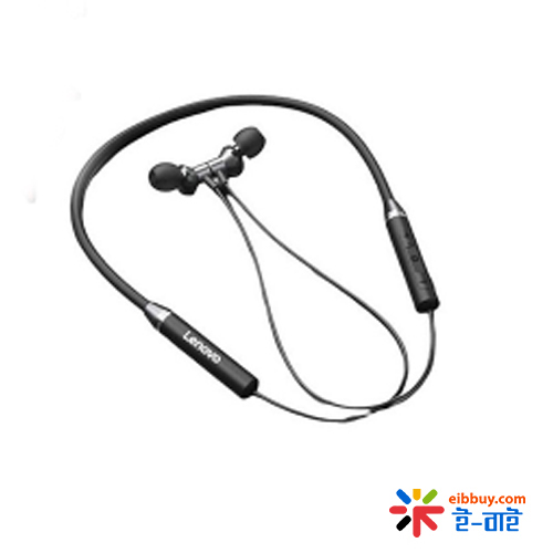 Lenovo HE05x Sports Magnetic Wireless Earphones - Black thumbnail 2