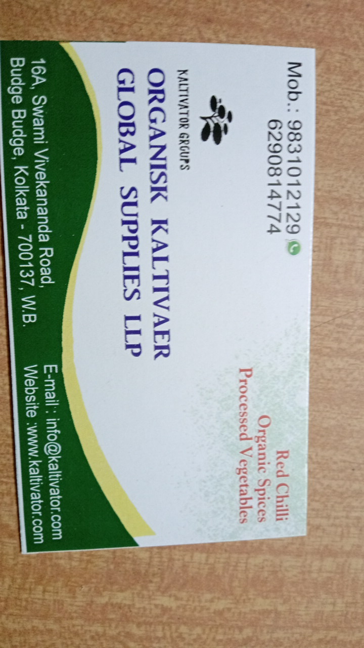 Organisk Kaltivater Global Supplies LLP